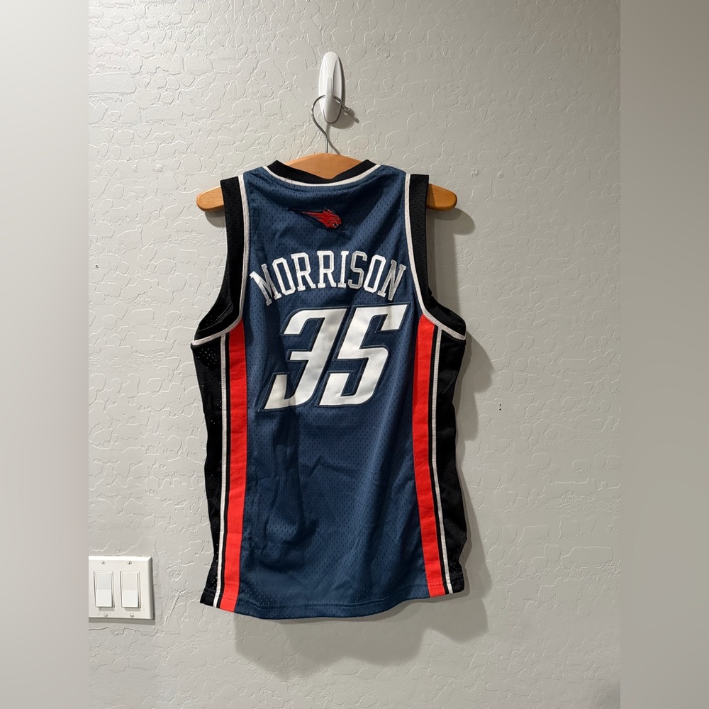 Vintage Adidas Adam‎ Morrison Charlotte Bobcats Jersey Youth Large Bin 2 - Picture 5 of 7